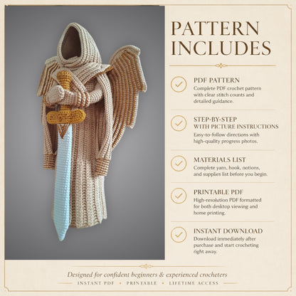 Angel Crochet Pattern (PDF)